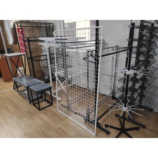 Сітка в рамці1,5х1м. проф.15мм.(біла) без ніг